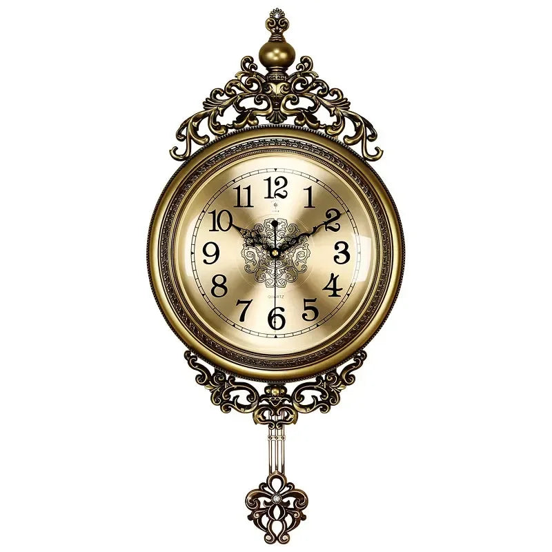 Large Luxury Gold Wall Clock Living Room Silent Creative Swing Wall watches Bedroom Quartz Clocks Wall Home Decor    Home Decor Supply | Online Retail | ShoreShopper.com