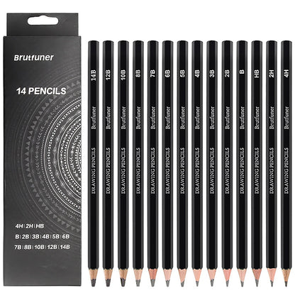 14-60 pcs Drawing Set Sketching Kit - Art Supplies,for Adults Artists with 3-Color Sketchbook,Graphite,Pastel,Charcoal Pencils    Home Decor Supply | Online Retail | ShoreShopper.com