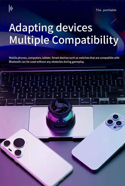 2025 New speakers home Rhythmic lighting Top shell vibration Plastic Material M8 LZ-B8 For Sooyn Portable Audio speaker gaming
