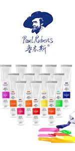 Paul Rubens Oil Paint 20 Colors 50ml Professional Oil Based Paint High Saturation Creamy Texture for Artists Beginners    Home Decor Supply | Online Retail | ShoreShopper.com