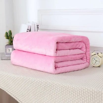 Fluffy Cloud Mink Fur Blanket Flannel Plush Comfortable Thickened and Warm Soft Sofa Throw Blanket  For Air-Conditioned Room    Your Coastal Marketplace | Shoreshopper.com