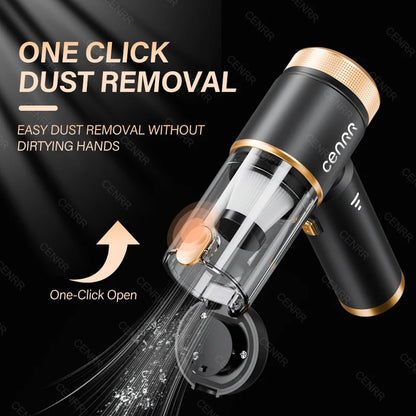 CENRR 2026 Car Vacuum Cleaner Mini 998000PA Cordless Powerful for Home Handheld Blower Car Cleaner Portable Car Vacuum Cleaner - ShoreCo.Shop