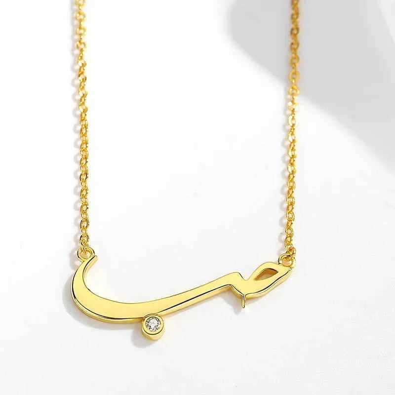 KALETINE Charm Arabic Best Friends Honey Love Couple  925 Sterling Silver Pendant Necklace BFF Good Friendship Indian Jewelry