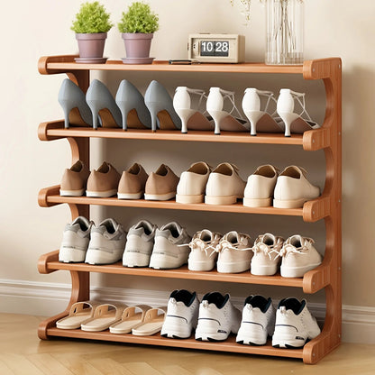Multi-Tier Shoe Storage Rack, Compact Space-Saving Easy Assembly, Square Shelves for Entryway Dorms Apartments Home Desk Drawer    Home Decor Supply | Online Retail | ShoreShopper.com