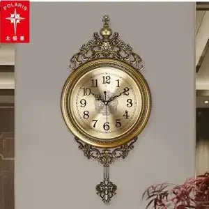 Large Luxury Gold Wall Clock Living Room Silent Creative Swing Wall watches Bedroom Quartz Clocks Wall Home Decor    Home Decor Supply | Online Retail | ShoreShopper.com