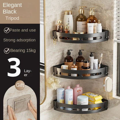 3/2/1 PCS Strong Adhesive No Drill Shower Shelf Storage Upgraded Waterproof Bathroom Organizer Shampoo & Towel Holder Wall Mount    Home Decor Supply | Online Retail | ShoreShopper.com