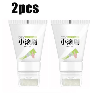 100g White Pink Wall Small Roller Brush Paint Interior Wall Repair Household Wall Graffiti Repair Environmental Protection Paint    Home Decor Supply | Online Retail | ShoreShopper.com