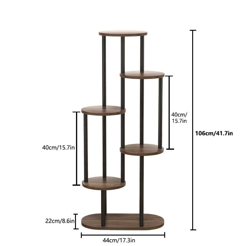 Plant Stand and Flower Stand Storage Shelf 4/5/6 Tier Flower Shelf Planter Rack Storage Organizer Display Indoor Garden Balcony    Home Decor Supply | Online Retail | ShoreShopper.com
