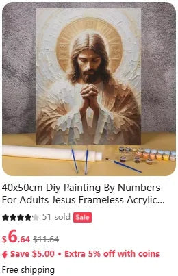 Acrylic Paint By Numbers Modular Picture With Paint Drawing On Canvas Adults Handpainted Gift Wall Art Painting Home Decor    Home Decor Supply | Online Retail | ShoreShopper.com