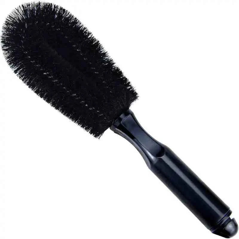 Car Wheel Cleaning Brush Profession Tire Auto Cleaning Detailing Care Wet  Dry Wheel Tire Rim Clean Brush Goods Accessory
