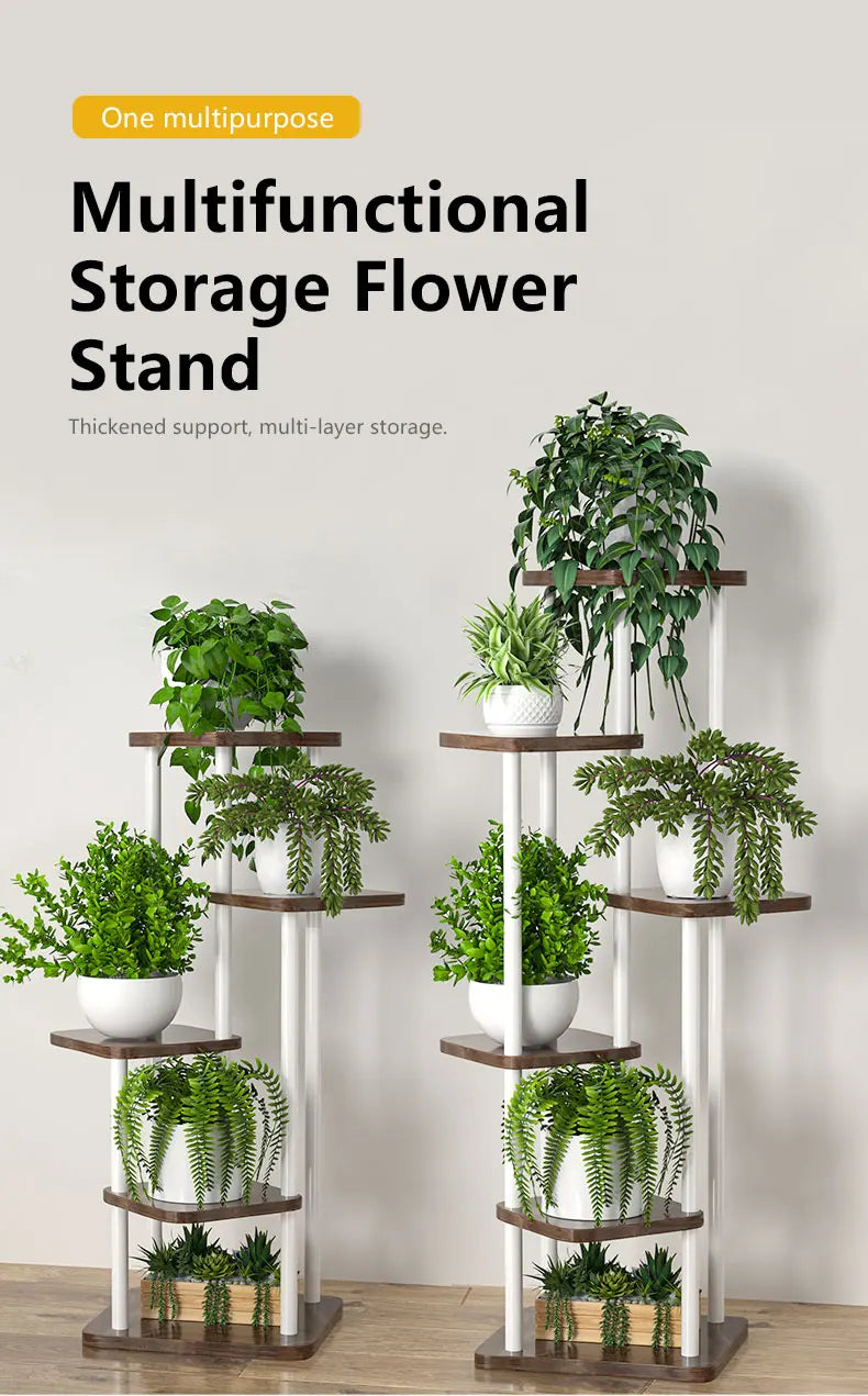 Plant Stand and Flower Stand Storage Shelf 4/5/6 Tier Flower Shelf Planter Rack Storage Organizer Display Indoor Garden Balcony    Home Decor Supply | Online Retail | ShoreShopper.com