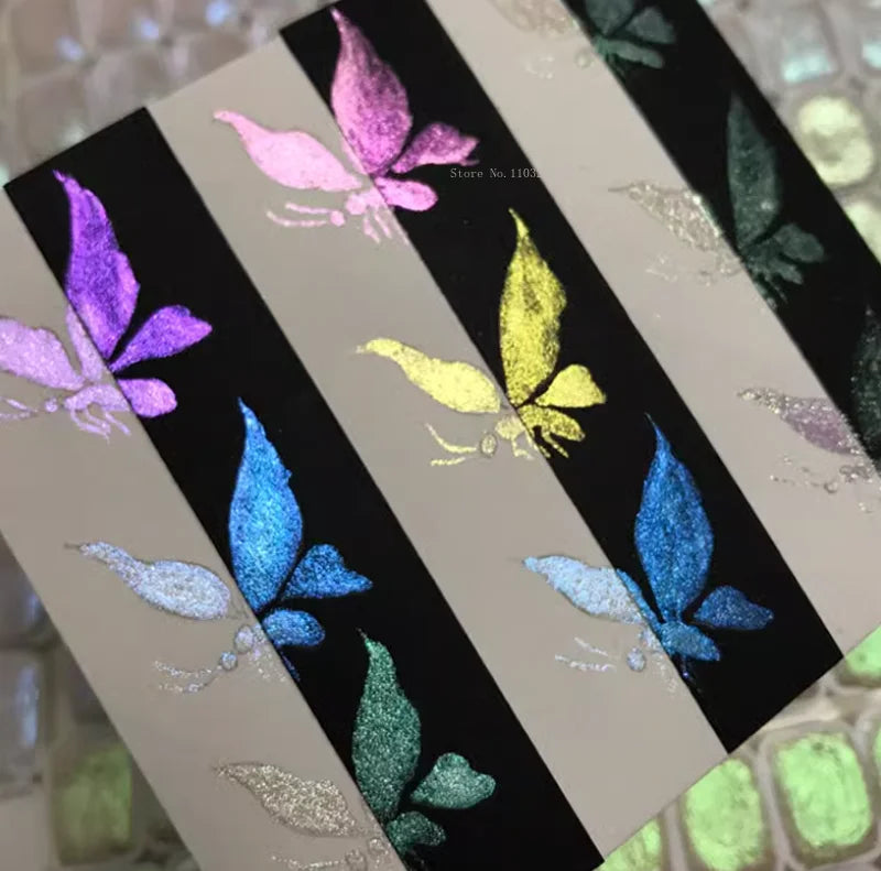 30 Color Conventional Color-changing Pearlescent Pigment Hand-painted Water Color Creation Calligraphy Painting Art Pigment    Home Decor Supply | Online Retail | ShoreShopper.com
