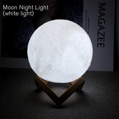 Book Light LED Moon Light Galaxy Light, Moon Night Light, Girl, Boy, Child Birthday Gift, Bedroom Decoration Indoor lighting - ShoreCo.Shop