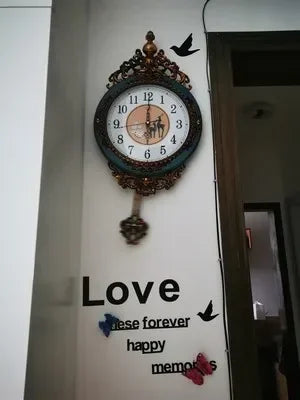 Large Luxury Gold Wall Clock Living Room Silent Creative Swing Wall watches Bedroom Quartz Clocks Wall Home Decor    Home Decor Supply | Online Retail | ShoreShopper.com