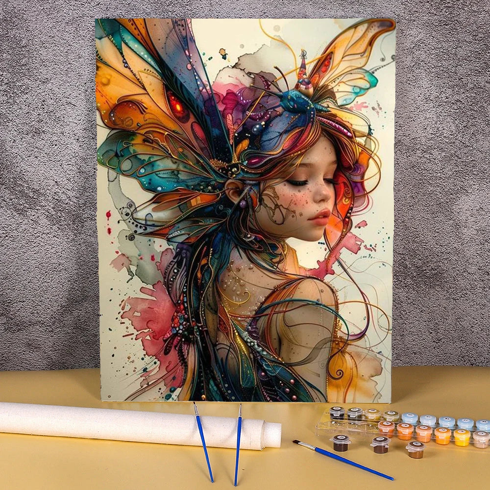 Acrylic Paint By Numbers Modular Picture With Paint Drawing On Canvas Adults Handpainted Gift Wall Art Painting Home Decor    Home Decor Supply | Online Retail | ShoreShopper.com