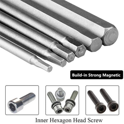 8pcs 100mm Hex Head Allen Wrench Drill Bits Set SAE Metric Allen Electric Hexagonal Bit Screwdriver Socket Bit Power Tool Parts    Home Decor Supply | Online Retail | ShoreShopper.com