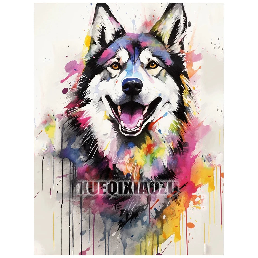 Animal Diamond Painting Graffiti Rhinestone Embroidery Dog Mosaic Cross Stitch Children Gift Art Handmade Home Decoration    Home Decor Supply | Online Retail | ShoreShopper.com