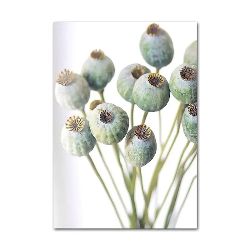 CHENISTORY-Acrylic Paint By Number Houses Scenery Picture, Green Plants On Canvas, Home Decoration    Home Decor Supply | Online Retail | ShoreShopper.com