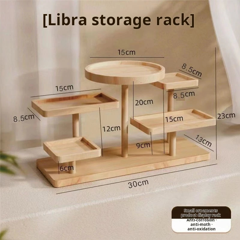 Wooden Standing Shelves Stacked Display Shelves Jewellery Eyeglasses File Organiser For Jewellery Succulents Home Decoration    Home Decor Supply | Online Retail | ShoreShopper.com