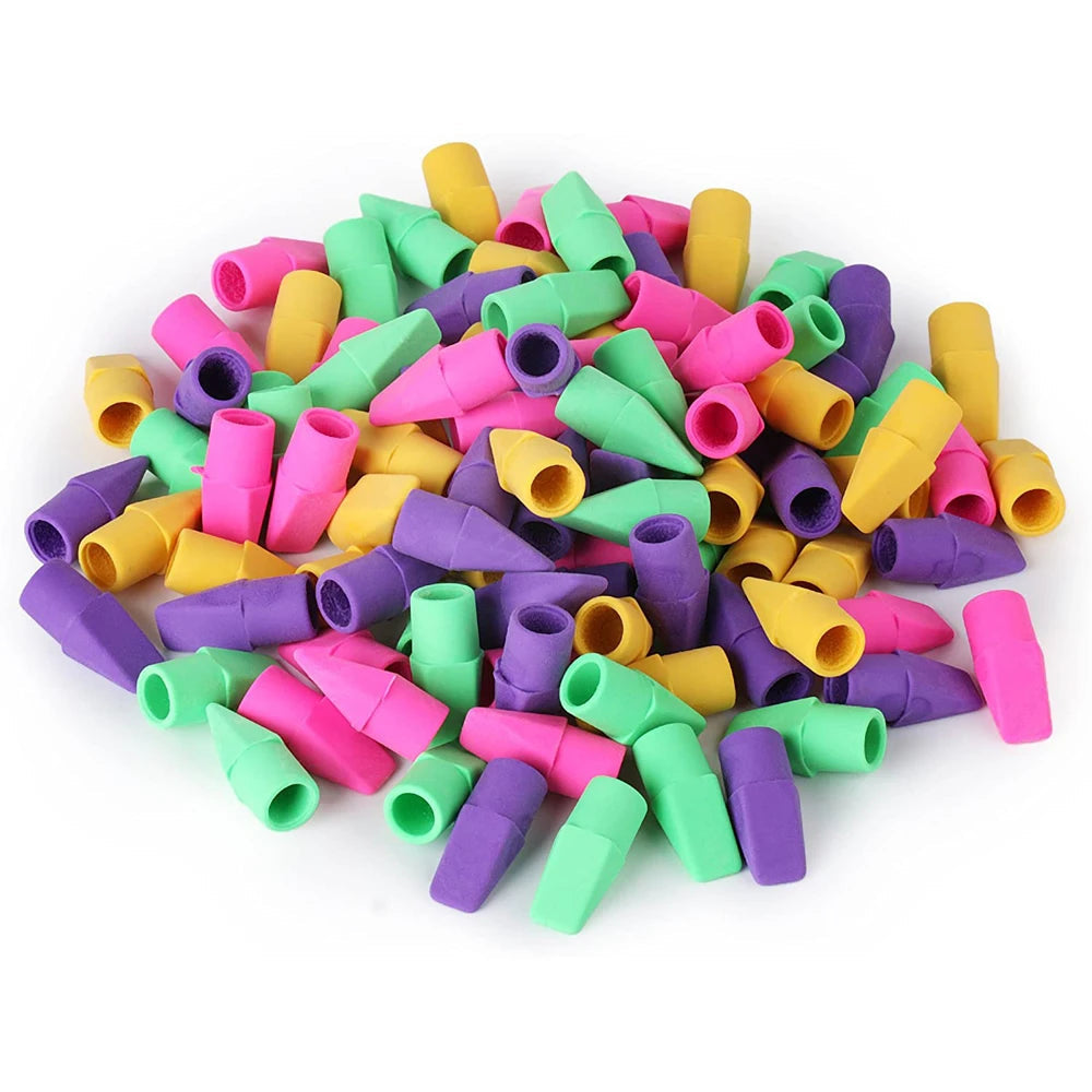 Supplies School Supplies Assorted Colors Painting Student Pencil Eraser Toppers Eraser Caps Pencil Top Erasers Pencil Erasers    Home Decor Supply | Online Retail | ShoreShopper.com