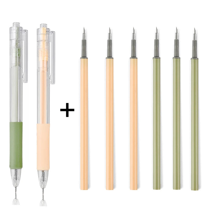 1/8pcs Art Utility Knife Pen Knife Pen Refill Set Paper Cutting Tool Precision Scrapbooking Sticker Cutter DIY Craft Supplies    Home Decor Supply | Online Retail | ShoreShopper.com