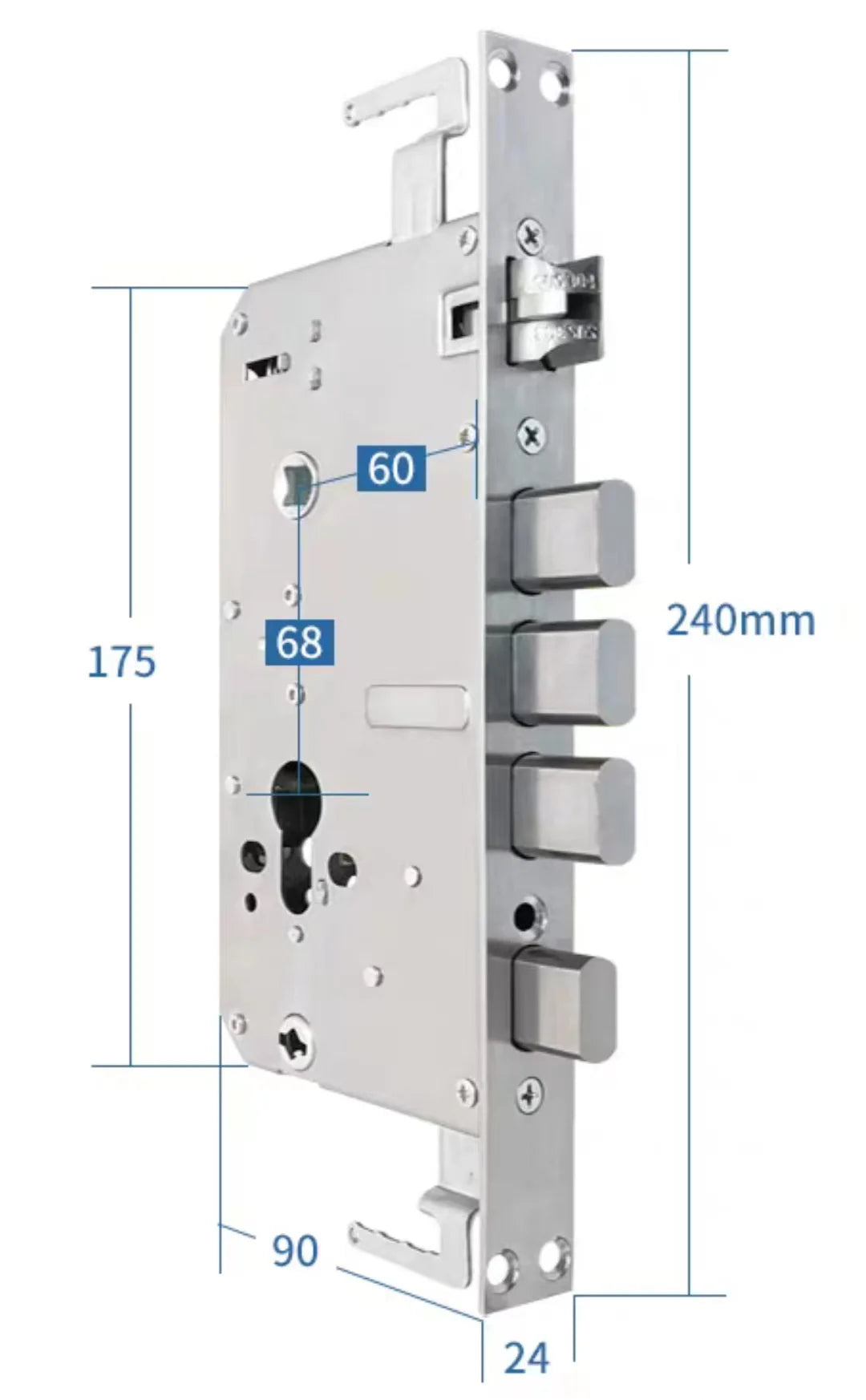 3D Face Recognition Unlock Digital Door Lock With Camera FIngerprint Password Unlock Keyless Electronic Door Lock - ShoreCo.Shop
