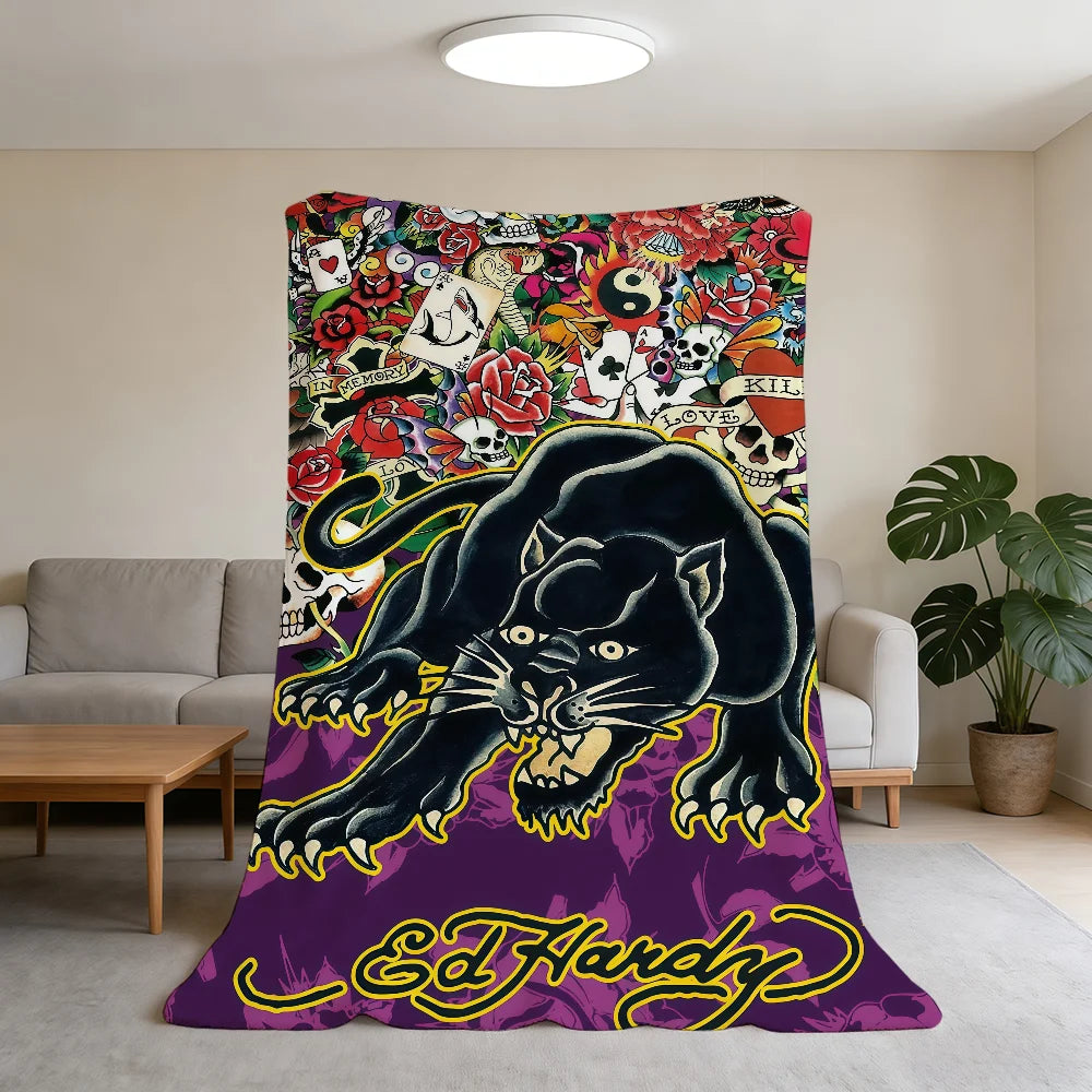 Blanket Super Warm Comfortable Plush Throw E-Ed Blanket Child Home Sofa Fashion H-Hardy-ES Brand Bedroom Gift    Your Coastal Marketplace | Shoreshopper.com