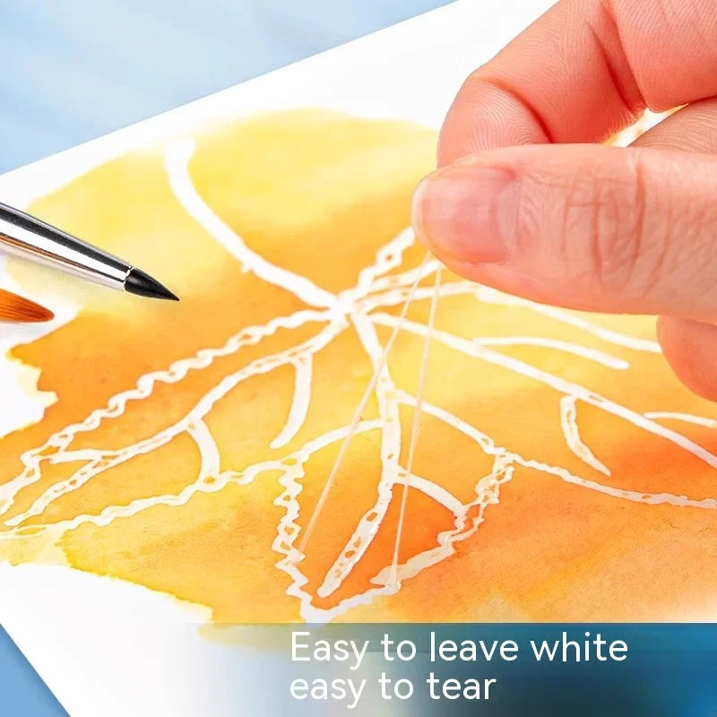 Art Masking Fluid White Latex Pigment Covering Liquid Painting Beginner Watercolor Paint Quickly for Ink Gouache Crafts Supplies    Home Decor Supply | Online Retail | ShoreShopper.com