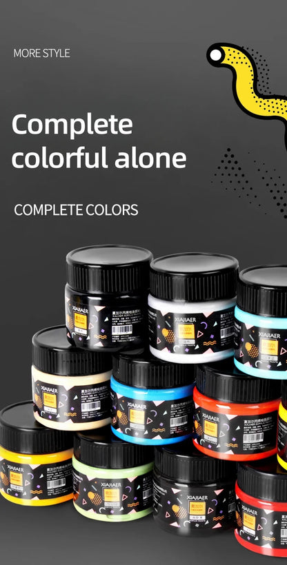 Acrylic paint 100ml hand-painted wall painting Graffiti Stone T-shirt tinned paint Studio multi-color acrylic paint    Home Decor Supply | Online Retail | ShoreShopper.com