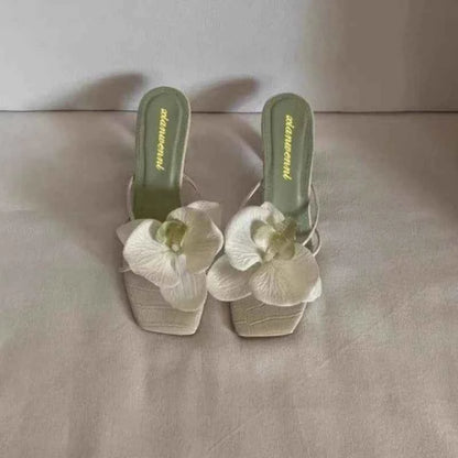 Women's Slippers Casual Fashionable High Quality Shoes for Women Shallow Women Sandals Elegant Flowers Design Women's Slippers