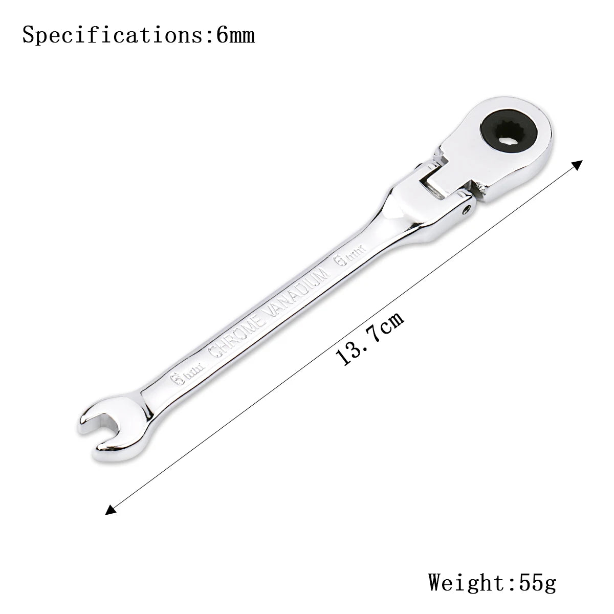 Ratchet Wrench of Keys Spanner Set Hand Tool 72-Tooth Ratcheting Flexible Head Mirror Finish 6mm-27mm Auto and Home Repair 1 pcs    Home Decor Supply | Online Retail | ShoreShopper.com
