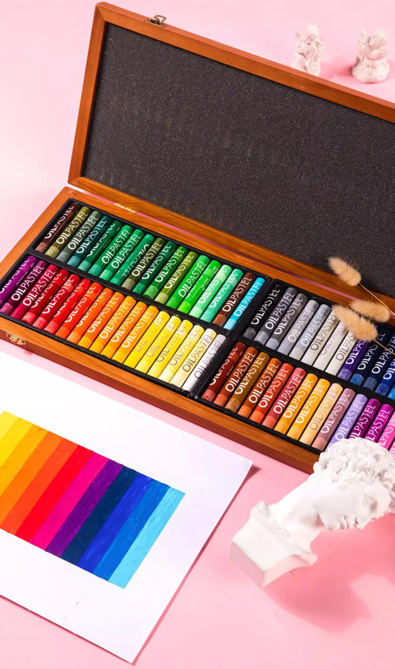 Artists' Soft Oil Pastels, Professional Set of 12/25/48 Assorted Color, Water-Soluble Non-toxic Drawing Supplies    Home Decor Supply | Online Retail | ShoreShopper.com
