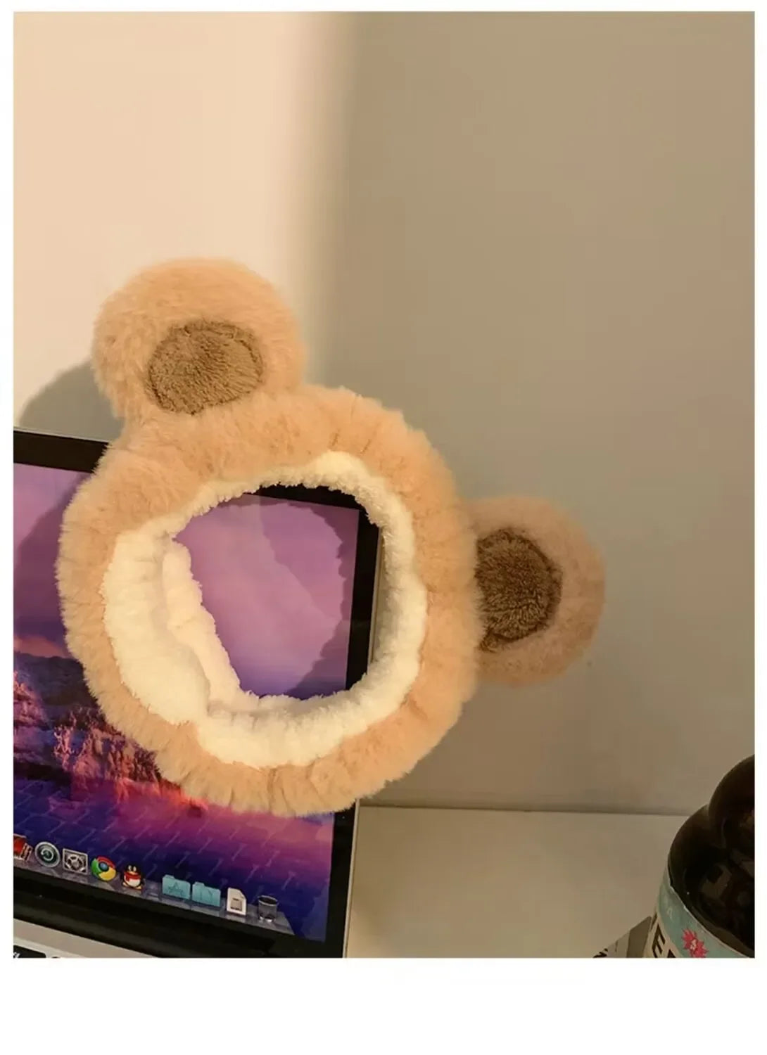 Headwear Plush Face Wash Headband Cute Plush Little Bear Ears Face Washing Headband Headwear Shampoo Headband    Your Coastal Marketplace | Shoreshopper.com