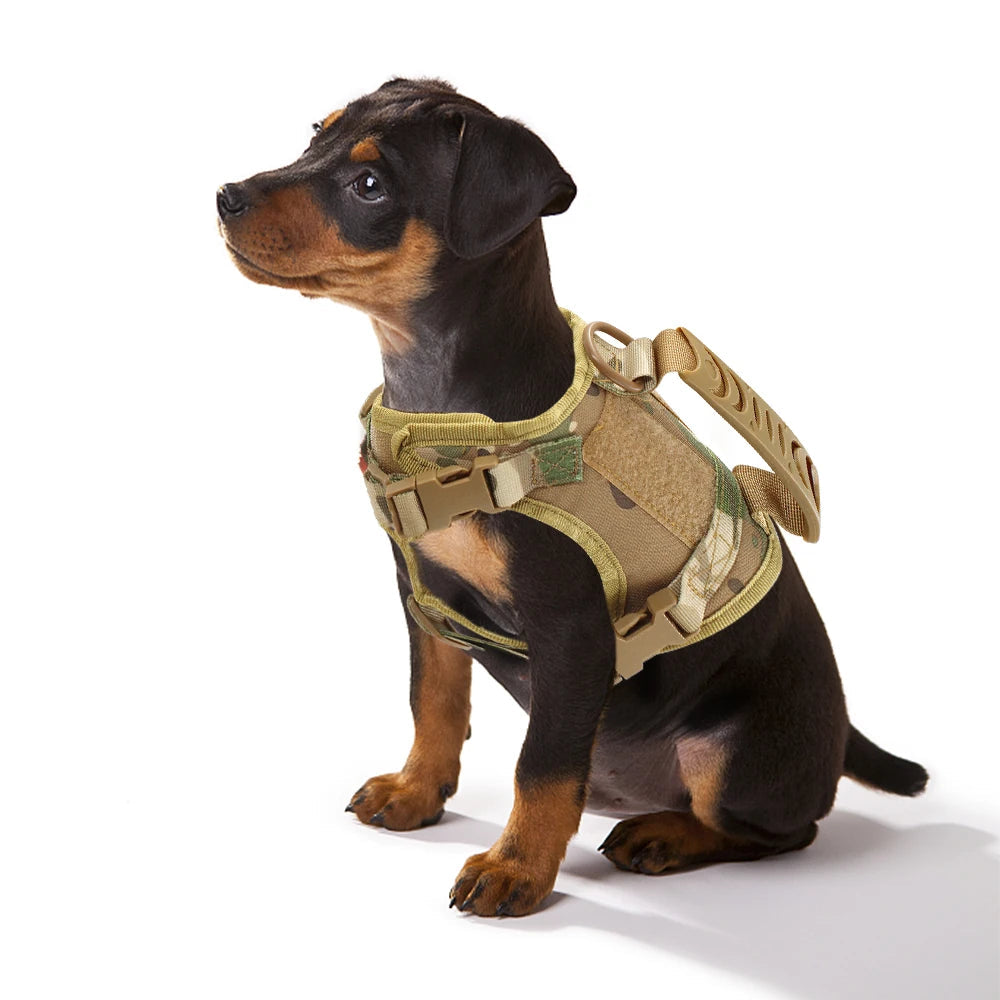 Tactical Cat Harness Adjustable Puppy Vest For Military Small Dogs Harnesses withControl Handle Walking Training Cat Accessories    Home Decor Supply | Online Retail | ShoreShopper.com
