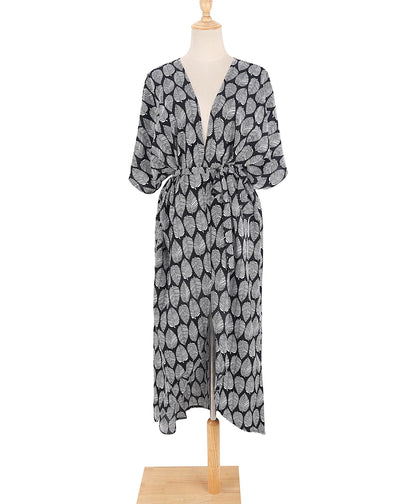Beach Dress Tunic Cover up Embroidery Kaftan Saida de Praia Women Bikini Cover-up Pareo Sarong Beachwear    Your Coastal Marketplace | Shoreshopper.com