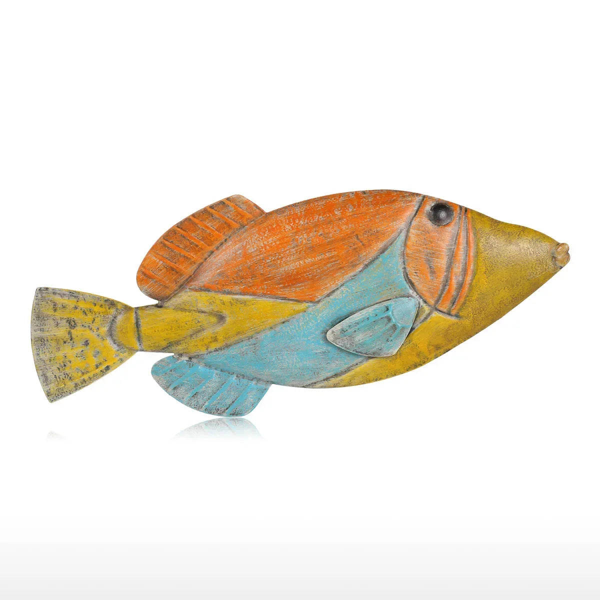 Fish Wall Hanging Iron Wall Decor Creative Ornament Craft Wall Setting Marine Life Home Decoration Accessories    Your Coastal Marketplace | Shoreshopper.com