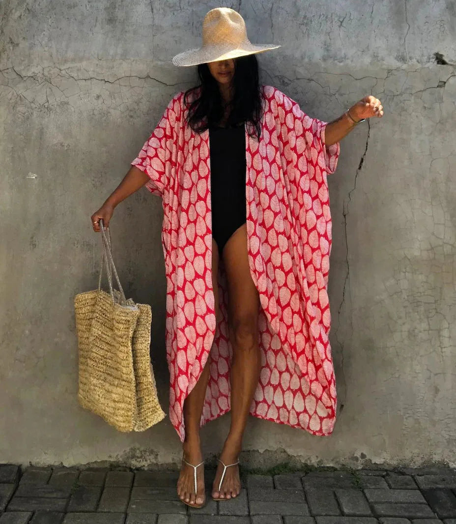 Beach Dress Tunic Cover up Embroidery Kaftan Saida de Praia Women Bikini Cover-up Pareo Sarong Beachwear    Your Coastal Marketplace | Shoreshopper.com