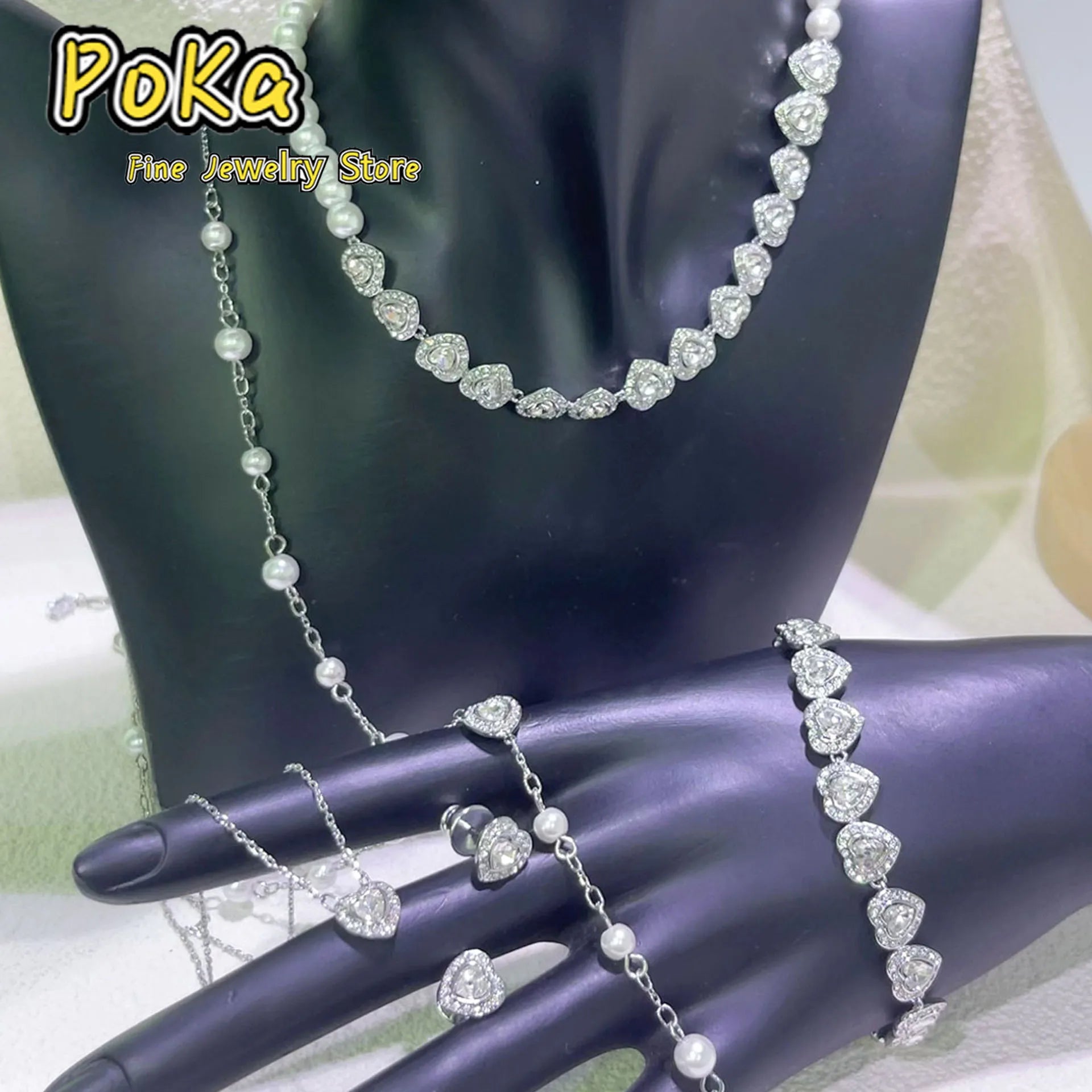 Love Jewelry 2025 New Sales Trends Pearl Necklace Bracelet Earrings Exquisite Charm Gifts for Women's Wedding Gifts Wholesale    Home Decor Supply | Online Retail | ShoreShopper.com