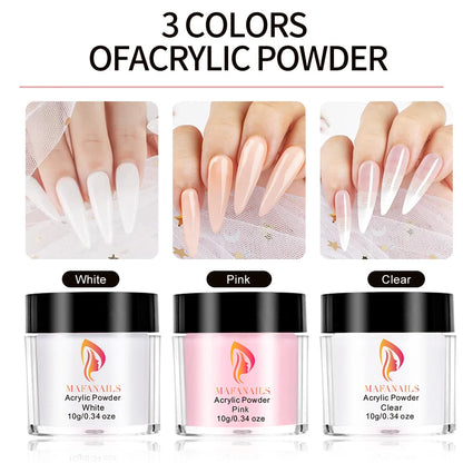 Nail Kit Set Acrylic Powder Monomer Acrylic Liquid For Nail Extension Professional Gel Manicure Set False Nails Art Tools Set *&    Home Decor Supply | Online Retail | ShoreShopper.com