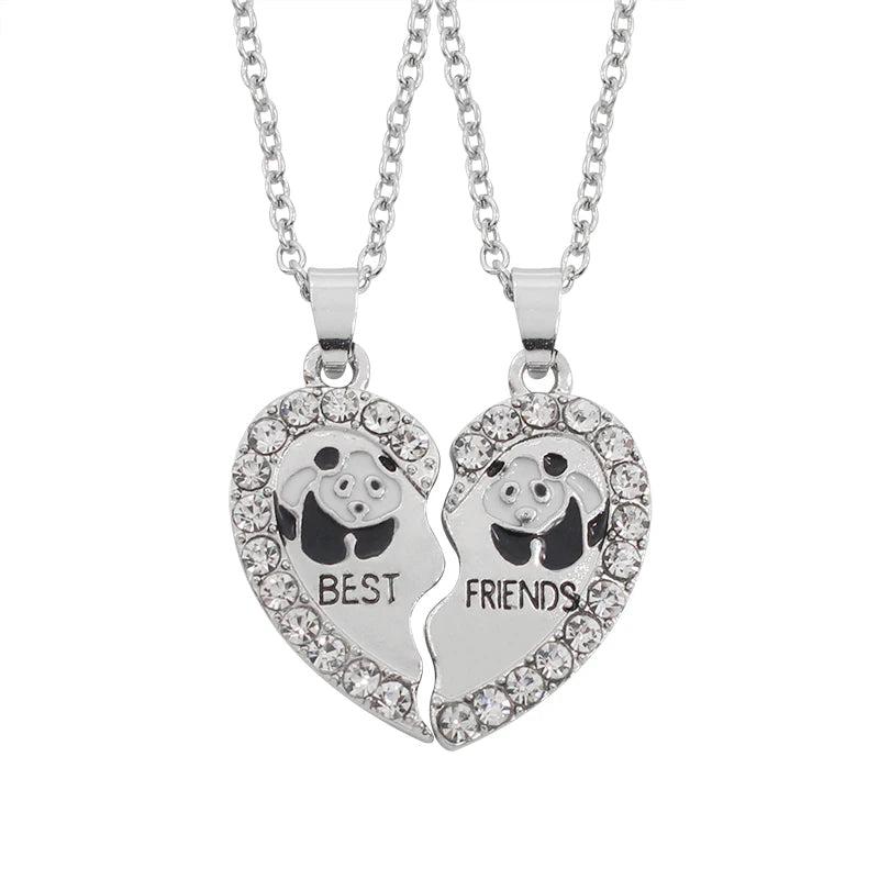 New Best Friends Necklace For Women Girls Broken Heart Puzzle Musical Note Pendant Necklaces BFF Friendship Forever Jewelry Gift    Home Decor Supply | Online Retail | ShoreShopper.com