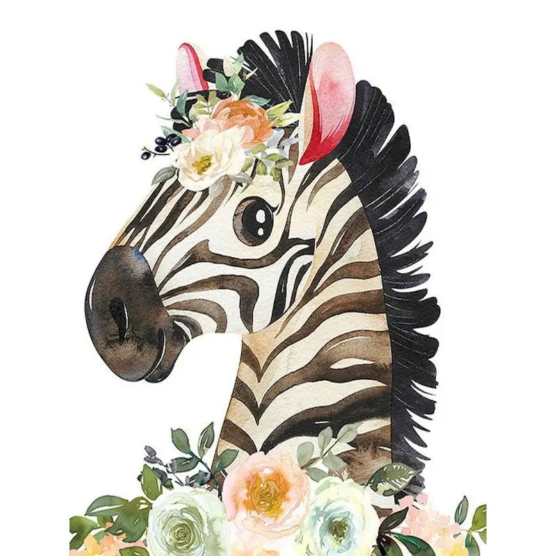 GATYZTORY Paint By Number For Kids Painting Animal And Flower 20x20cm Decorative Paintings Kill Time Easy Hand Painting    Home Decor Supply | Online Retail | ShoreShopper.com