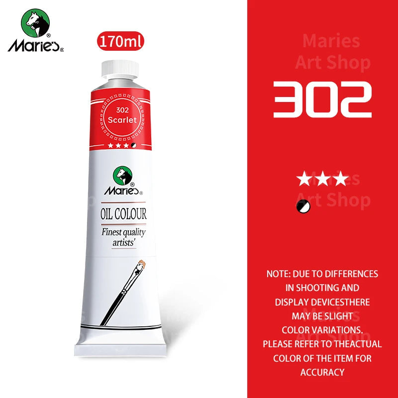 Marie's Oil Paint 170ml/5.95oz Large Tube,Art Supplies for Canvas Painting,Egg,Graffiti,Fabric,Stone,Leather,Wood,Ceramic    Home Decor Supply | Online Retail | ShoreShopper.com