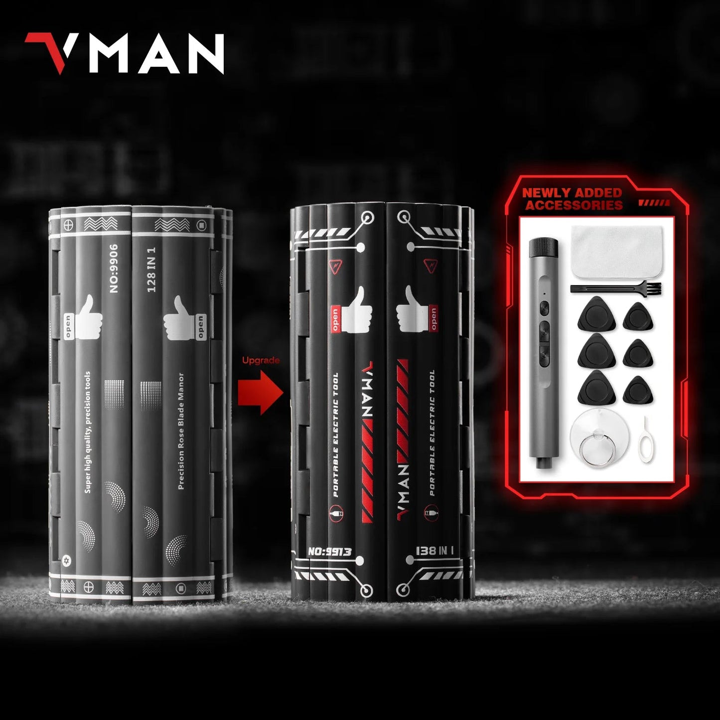 138 In 1 Electric Professional Screwdriver Set Cordless Multifunctional iPhone & Glasses Repair Tool Magnetic Bit Household Kit    Home Decor Supply | Online Retail | ShoreShopper.com