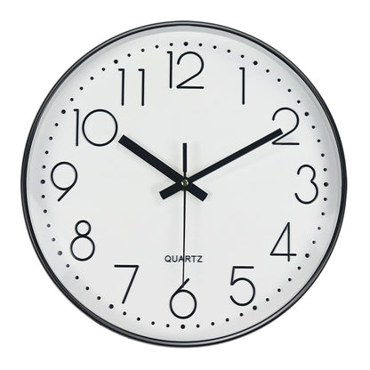 Minimalist Quartz Wall Clock Cubic Digital Clock Modern Style Silent Non Ticking Living Room Bedroom Office Clock 8/10/12 Inch    Home Decor Supply | Online Retail | ShoreShopper.com