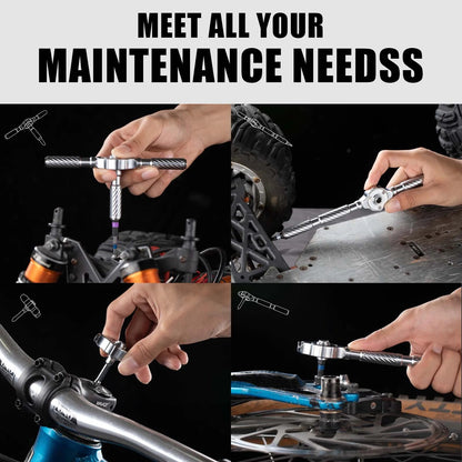 VMAN 66in1 Multifunction Ratchet Screwdriver Set Multi Magnetic Bits Mini Repair Tool Kit Household Tool For PC & Desk Etc.    Home Decor Supply | Online Retail | ShoreShopper.com