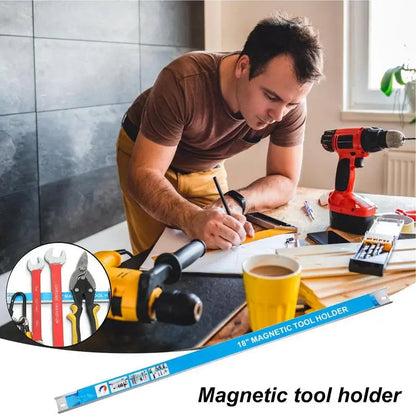 Magnetic Tool Holder Heavy Duty Tool Bar Space Saving Metal Organizer Rack Tool For Workshop Garage Home 8,12,18,20inch    Home Decor Supply | Online Retail | ShoreShopper.com