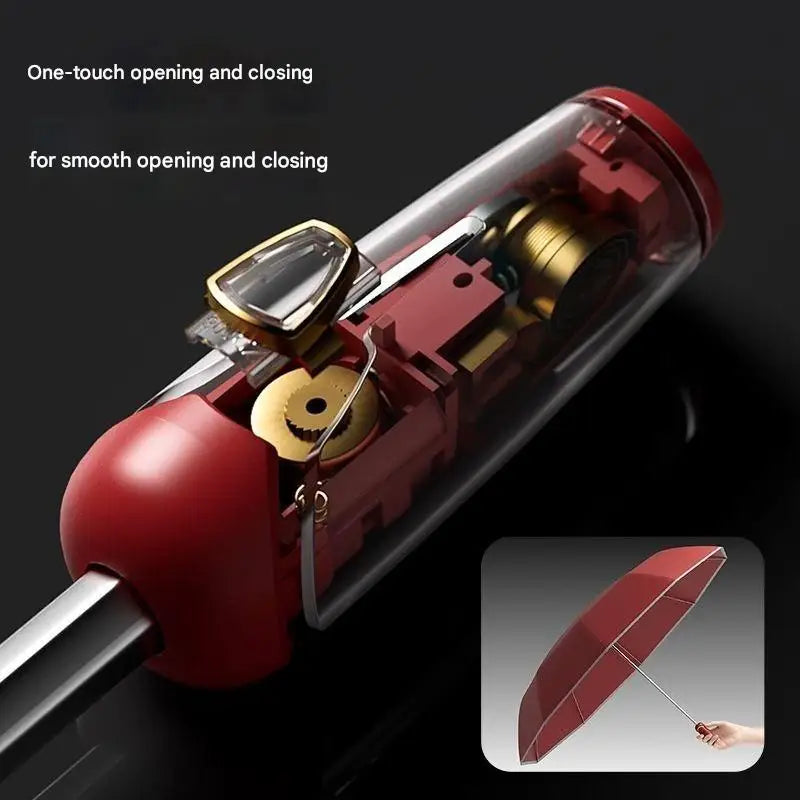 Fully Automatic Umbrella Enlarge Reinforced Thickened Windproof Sunny And Rainy Dual-use Car-mounted Reverse Folding Umbrella    Your Coastal Marketplace | Shoreshopper.com
