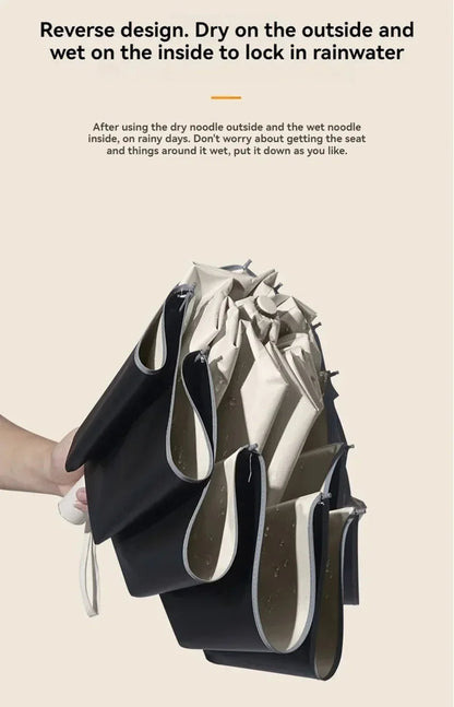 Lenovo Umbrella Windproof Strong With Reflective Stripe Reverse Automatic Fold Umbrella UV Umbrella Insulation Portable Parasol    Your Coastal Marketplace | Shoreshopper.com