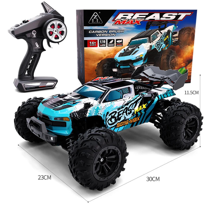 ZLL SG116 MAX 1:16 High Speed Drift Racing Car 80KM/H 4WD Off-Road Drift Remote Control Car SG316 Max Brushless Motor RC Car    Home Decor Supply | Online Retail | ShoreShopper.com