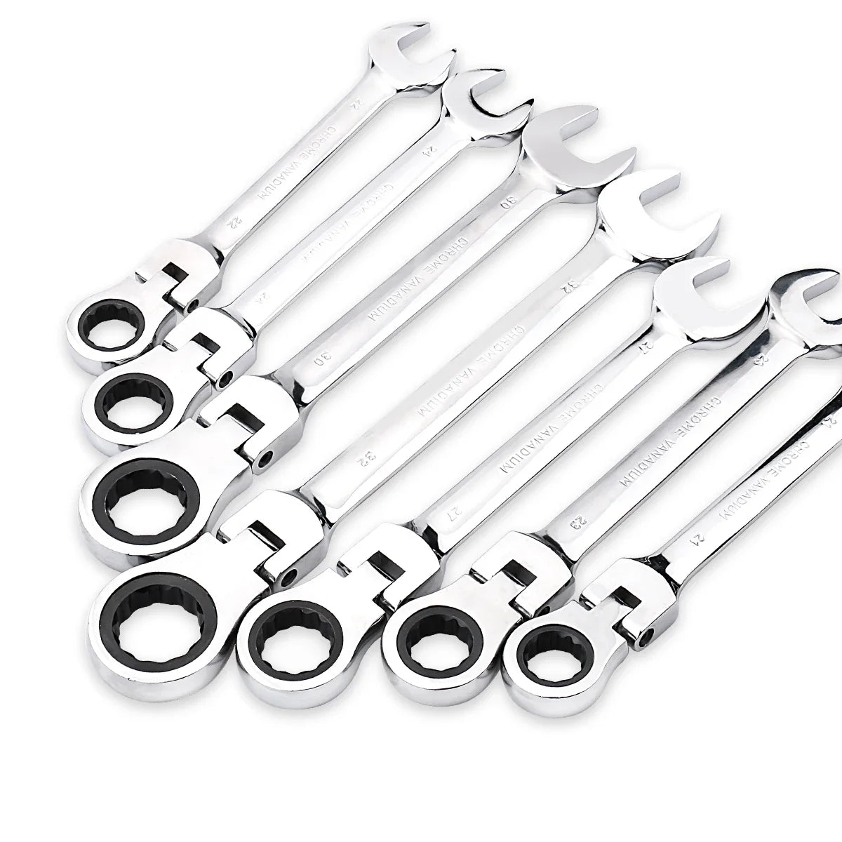 Ratchet Wrench of Keys Spanner Set Hand Tool 72-Tooth Ratcheting Flexible Head Mirror Finish 6mm-27mm Auto and Home Repair 1 pcs    Home Decor Supply | Online Retail | ShoreShopper.com